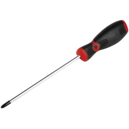PERFORMANCE TOOL Phillips Round # 2 X 4 In Screwdriver # 2, W30963 W30963